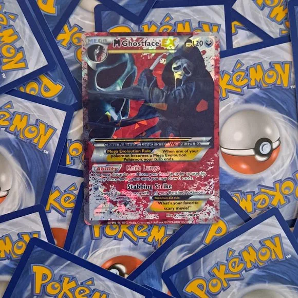 Games | Ghost Face Pokemon Card Scream | Poshmark